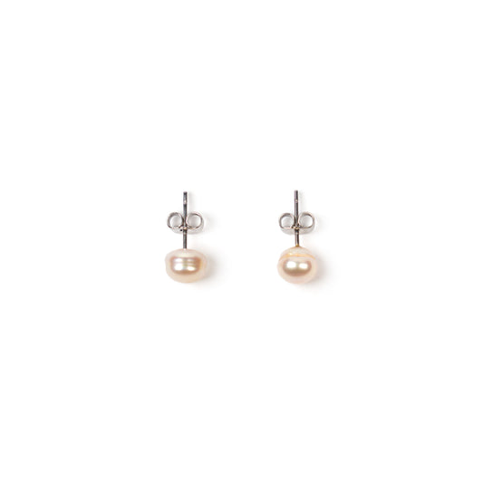 Lumina Single Pearl Earrings