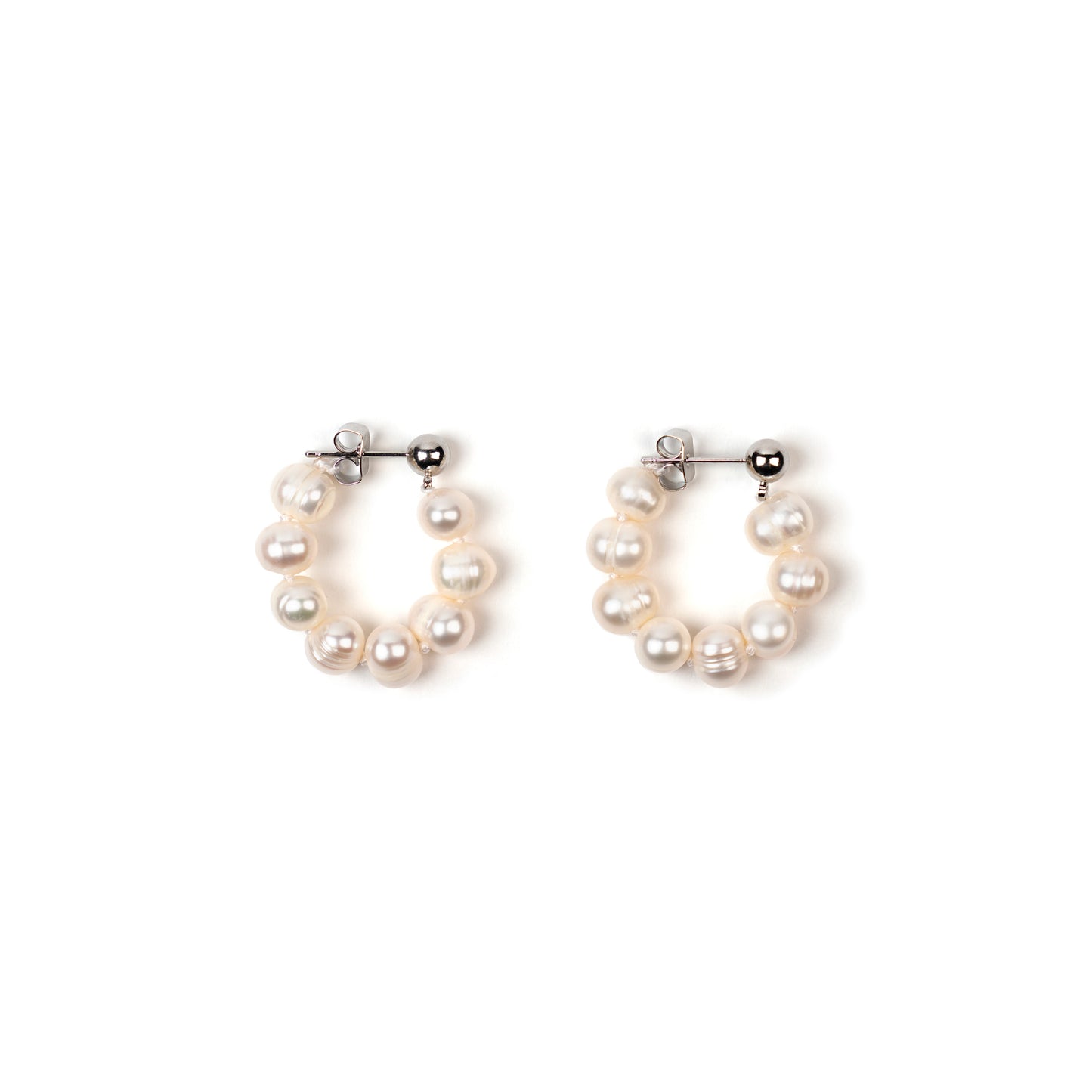 Lumina Silver Drop Earrings