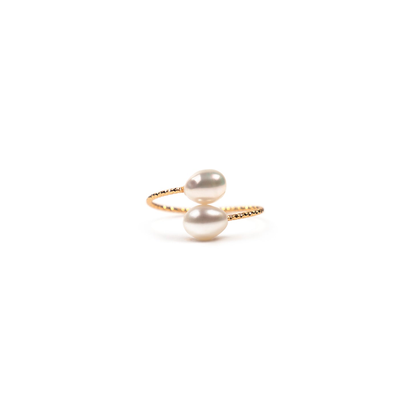 Dual Motion Pearl Ring