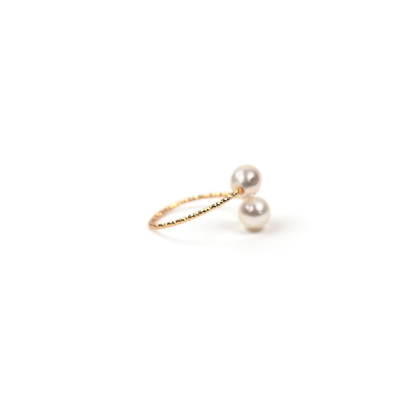 Dual Motion Pearl Ring